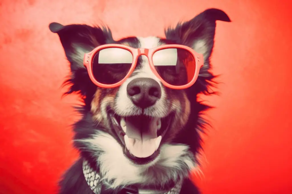 chien avec lunettes 1