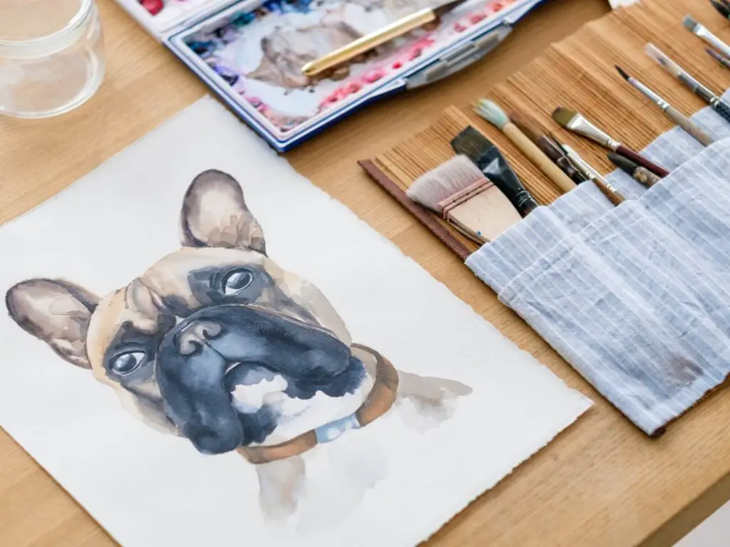 Pourquoi utiliser le poster de votre chien dans votre décoration intérieure ? 3 peinture chien 1